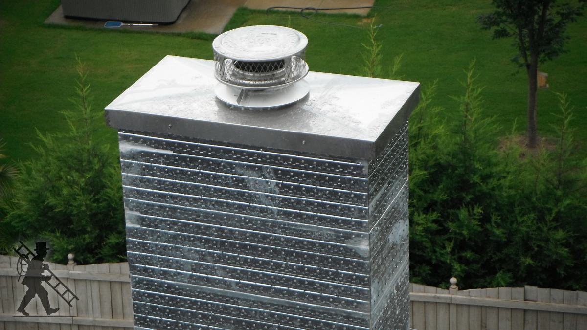 Manufactured Chimney Chase Installation Greenville SC Chim Cheree